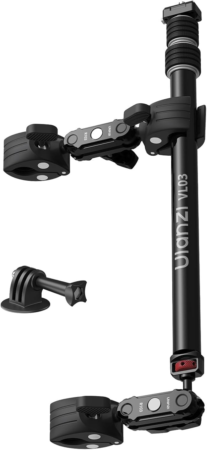 ULANZI VL03 Kit de montaje invisible para bicicleta de motocicleta de 40