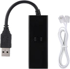 Módem de datos de fax de voz con marcación externa USB 56K