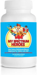 My Spectrum Heroes Suplemento multivitamínico para niños - Acetil-l-carnitina, colina, Cápsula