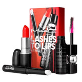 MAC Kit Pestañas a Labios: Rojo