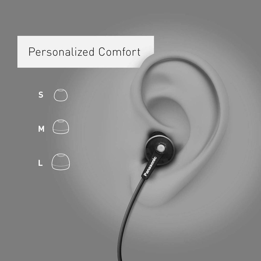 Panasonic ErgoFit - Auriculares con cable, auriculares con cable Ja...