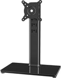 Soporte de escritorio independiente elevador de montaje para monitor de computadora LCD individual para pantalla de 13 a 32 pulgadas con giro, altura ajustable, rotación, soporte base Vesa sostiene