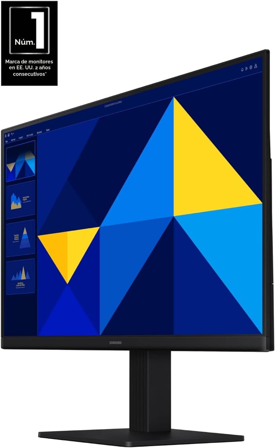 Samsung Monitor esencial de 22" (S30GD) con panel IPS y soporte...