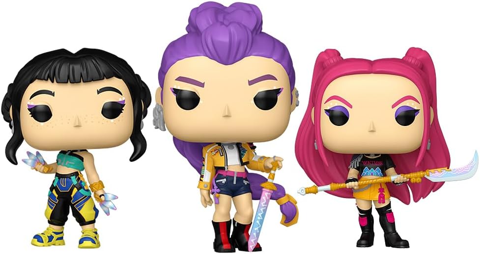 Funko Pop Kpop Demon Hunters - Juego de 3 figuras de
