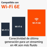 Amazon Fire TV Stick 4K Max, compatible con Wi-Fi 6E, 16Gb Almacenamiento