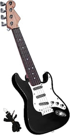 Guitarra Eléctrica Mini de 16 pulgadas para Niños y Principiantes, Guitarra Eléctrica conCorrea para Niños Pequeños y Niños y Niñas, Juguete de Instrumento