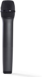 JBL Sistema inalámbrico de dos micrófonos con receptor de doble canal, negro