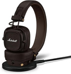 Marshall Major V Auriculares inalámbricos Bluetooth en la oreja - Marrón, Tamaño único
