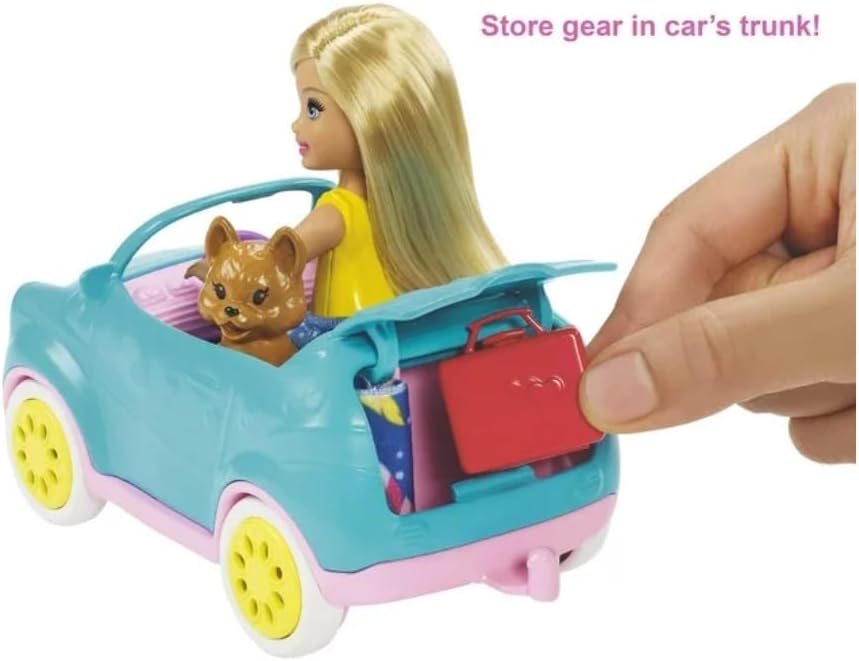 Set de juego de muñeca Barbie Chelsea (camper)