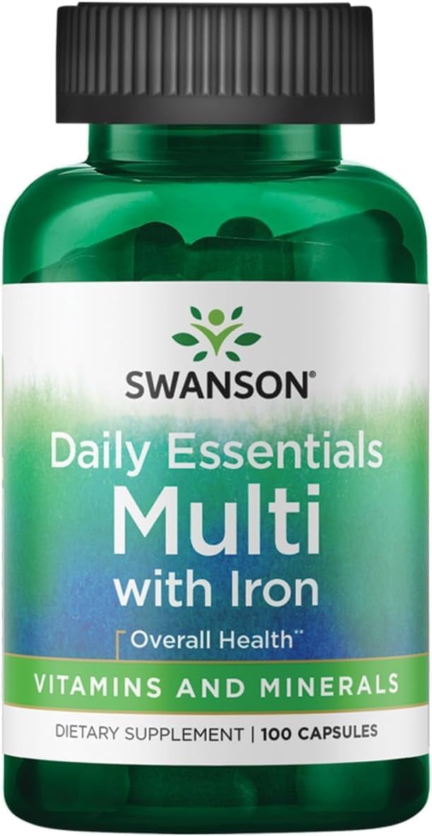 Swanson Multi and Mineral Daily Suplemento multivitamínico multivit...