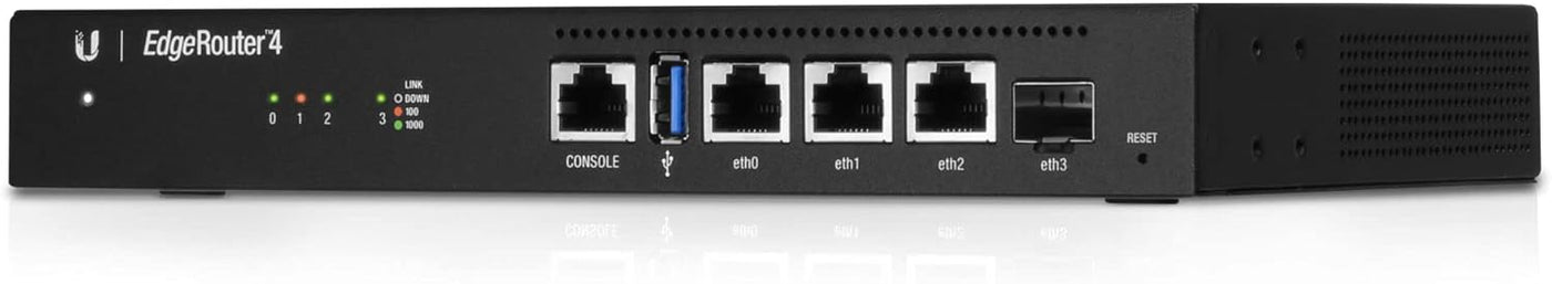 Ubiquiti Networks Edgerouter 4 Ethernet Lan Negro enrutador