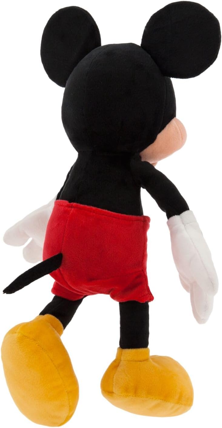 Disney Store - Peluche oficial de Mickey Mouse - de 33 cm de felpa suave y acogedor coleccionable - Perfecto para fanáticos y niños - Diseño icónico y calidad artesanal - Regalo ideal para cumpleaños