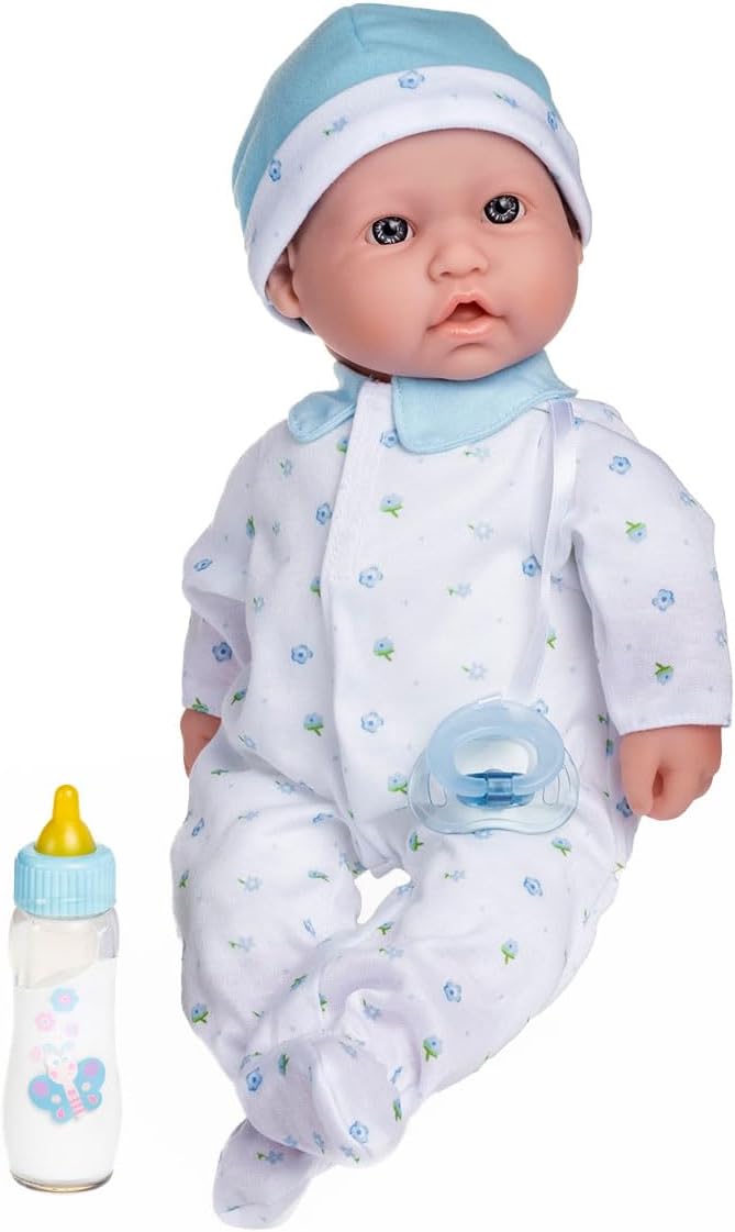 JC Toys, La Baby, muñeca bebé de 16 pulgadas, cuerpo suave y lavabl...