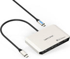 WAVLINK Estación de acoplamiento para portátil, 4 monitores para HDMI