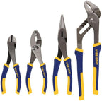 IRWIN VISE-GRIP - Juego de alicates (4 piezas, 2078707), color azul