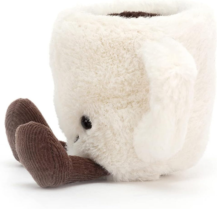 Jellycat Amuseables Taza de Café Expreso Juguete de Peluche, 4 pulg...