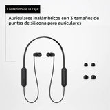 Sony WI-C100 Auriculares inalámbricos con Bluetooth con micrófono i...