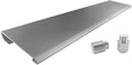 CHERRY AC 3.3, Reposamanos ergonómico de aluminio y patas desmontables, accesorios originales para teclado de juegos CHERRY MX Board 3.0 S, fijación rápida, color blanco