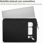 UPERFECT Funda para monitor portátil de 18.5 pulgadas Manga de poliéster para computadora