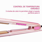 Lee Stafford Plancha profesional para el cabello, plancha plana de cerámica Coco LoCo