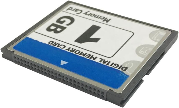 Velocidad de la tarjeta de memoria CF1GB hasta 50MB/s