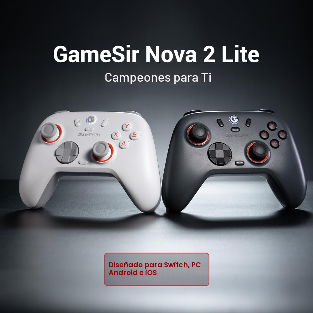 GameSir Nova Lite 2 Wireless PC Controller with Hall Effect Joystic...
