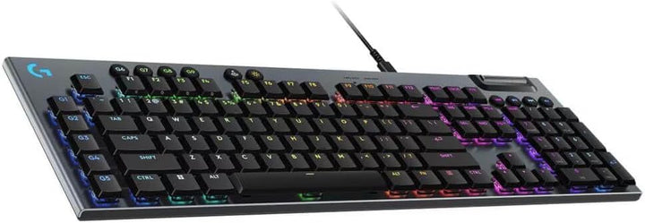 Logitech G915 X Teclado mecánico con cable para juegos, teclas PBT...
