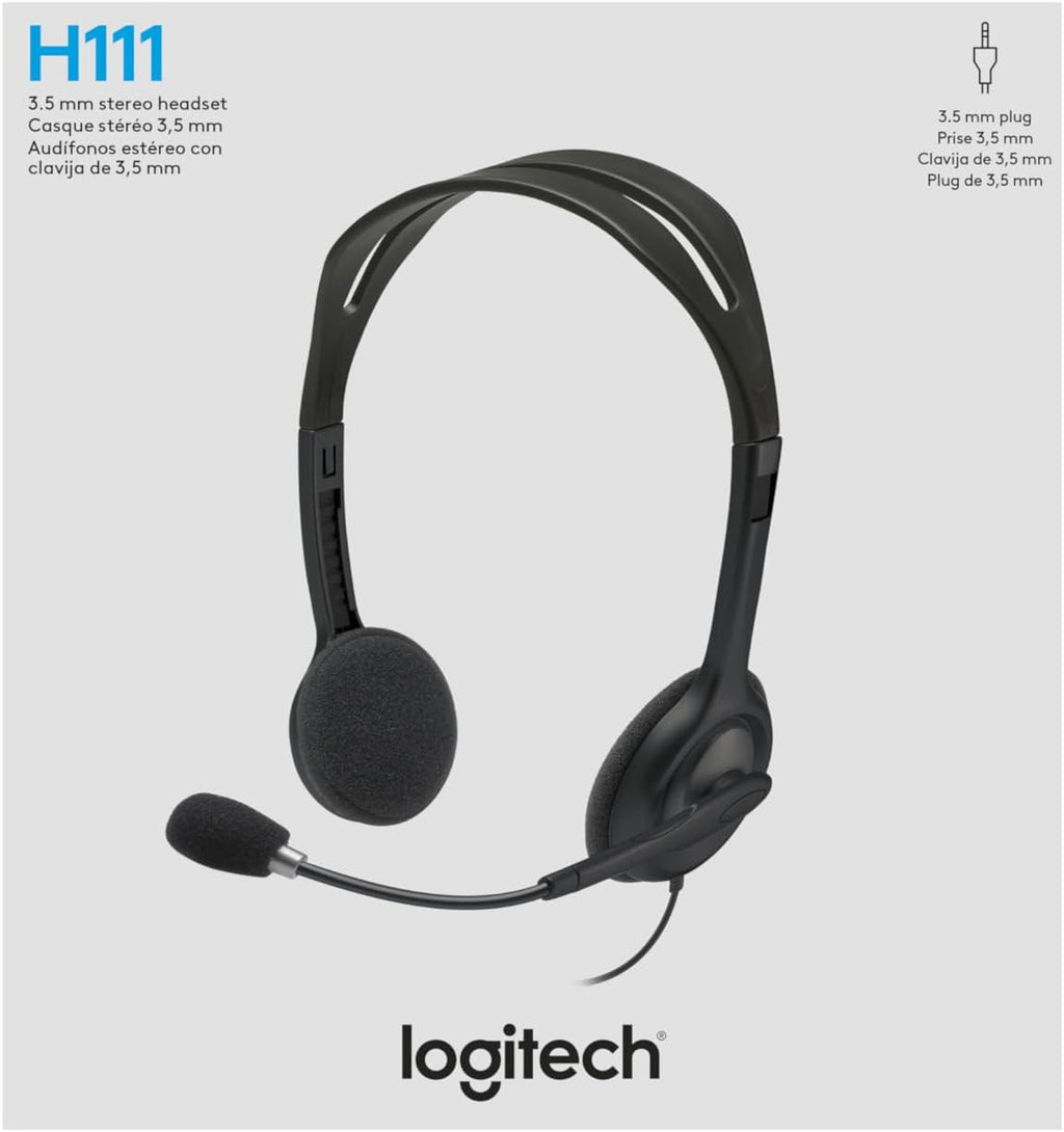 Logitech - Audífonos estéreo H111