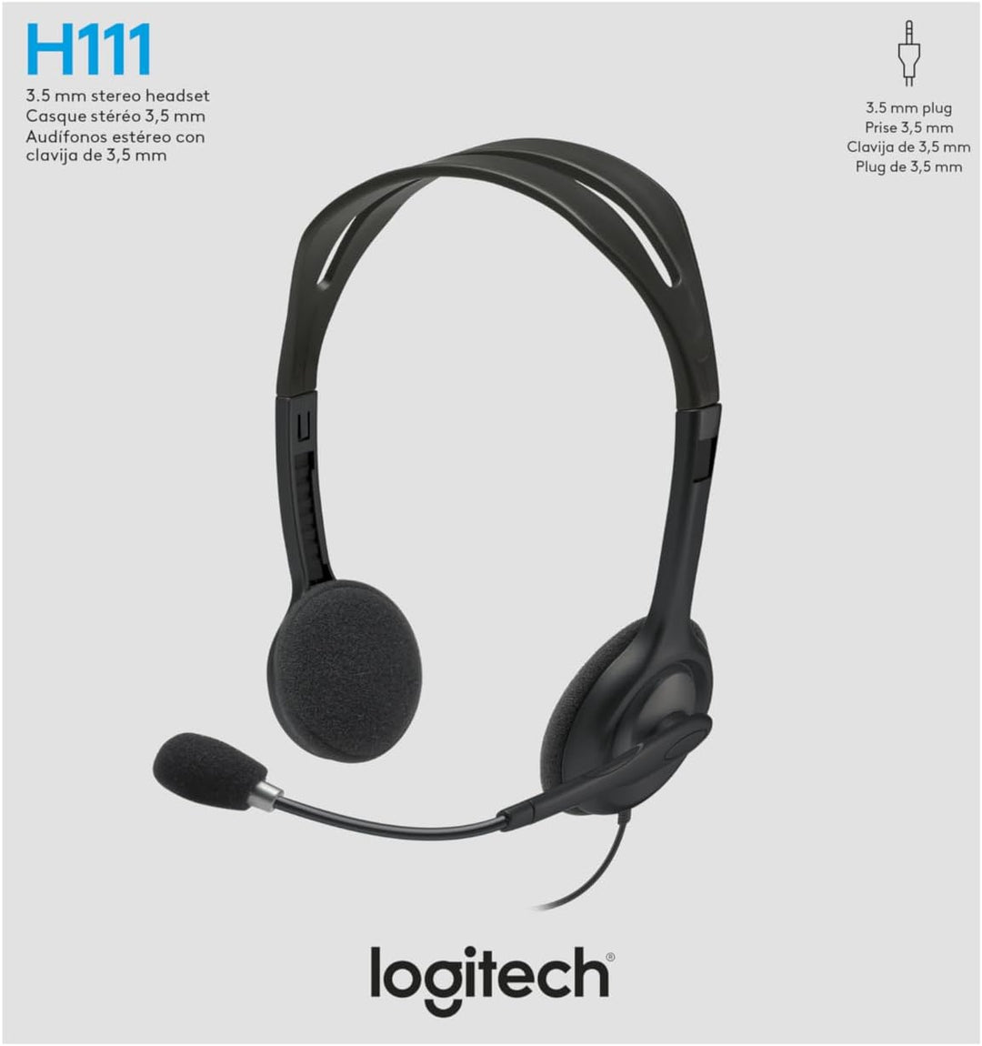 Logitech - Audífonos estéreo H111