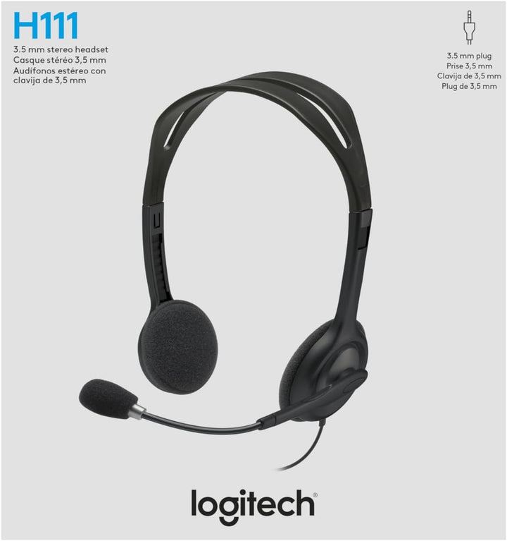 Logitech - Audífonos estéreo H111