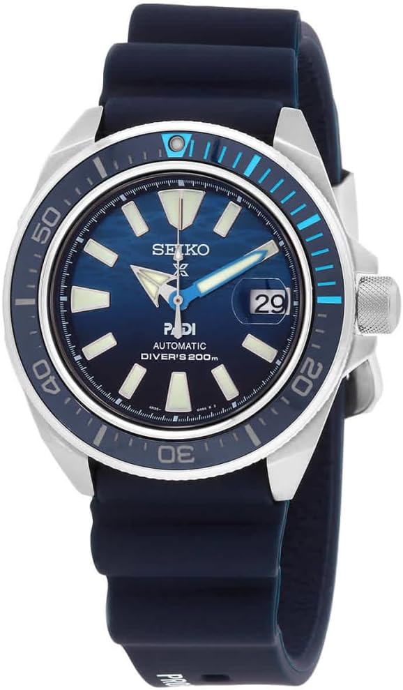 Seiko Reloj híbrido de buceo para hombre - Prospex - Solar, con esfera negra, caja ligera y función de cronómetro, resistente al agua a 200 m