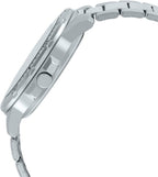 Casio Reloj Hombre Analógico Dial Marrón Acero Inoxidable