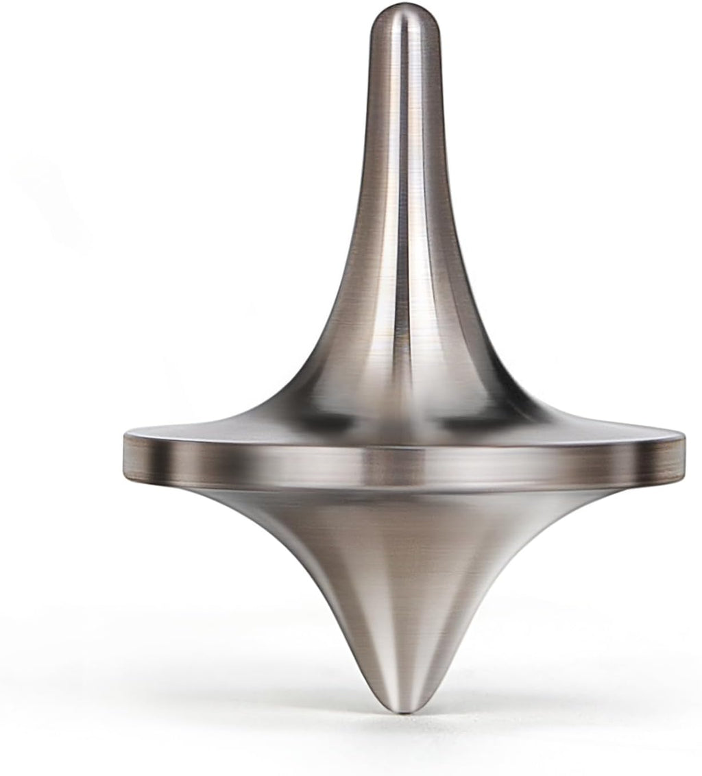 HAMMERSMITH Spinning Top – de la película a la realidad, experiencia táctil justa, el tótem que vale la pena coleccionar (acero inoxidable/línea clásica)