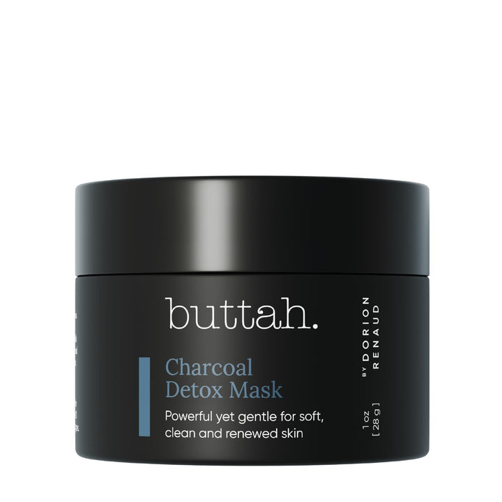 Buttah Skin Charcoal Detox Mask 1 fl oz e 1.0 fl oz - Carbón activa...