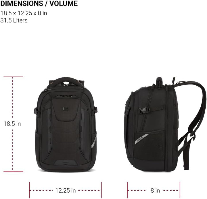 SwissGear 5358 USB ScanSmart \u2013 Mochila para portátil de 16\u20...