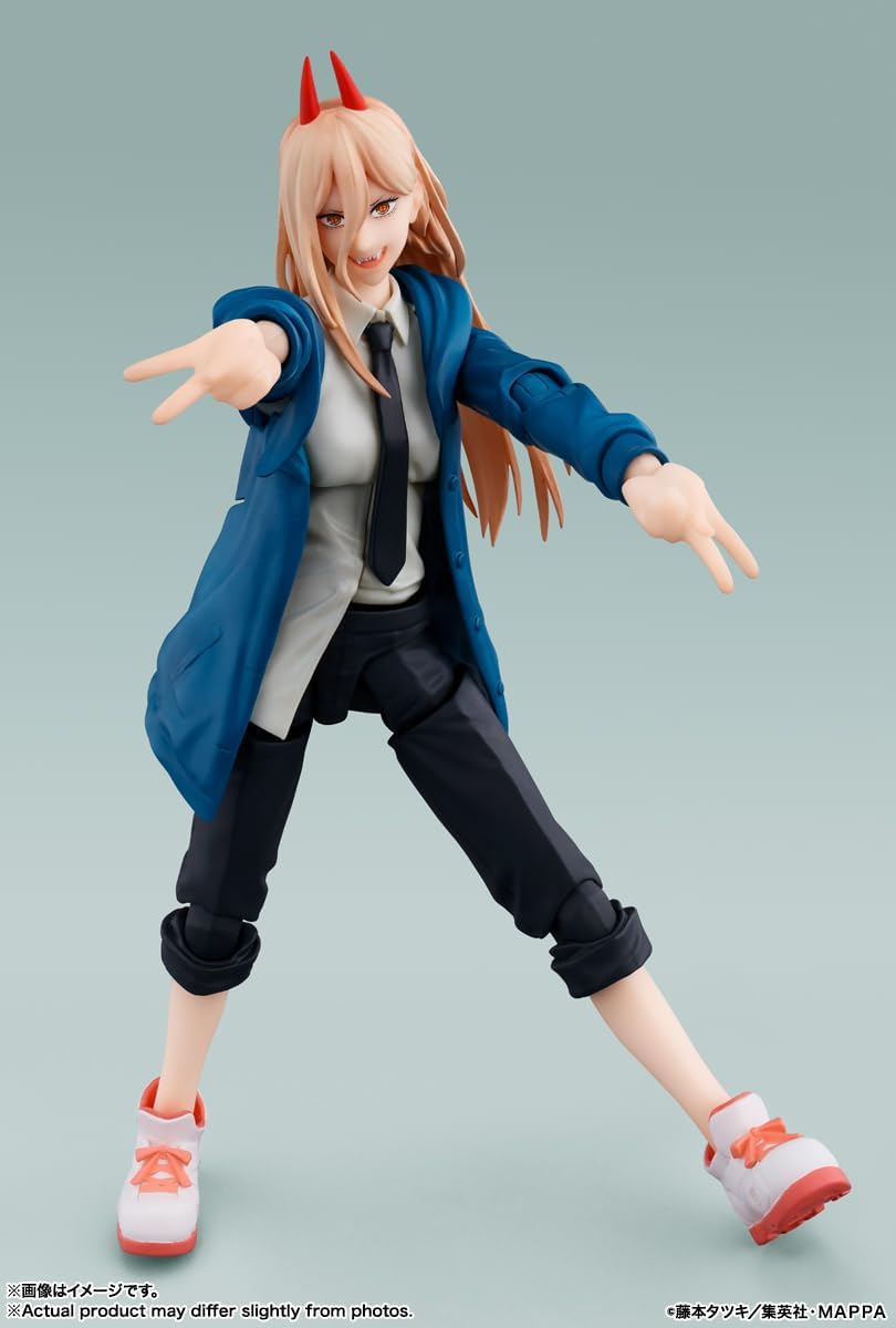 TAMASHII NATIONS - Chainsaw Man - Power, Figura de acción Bandai Sp...
