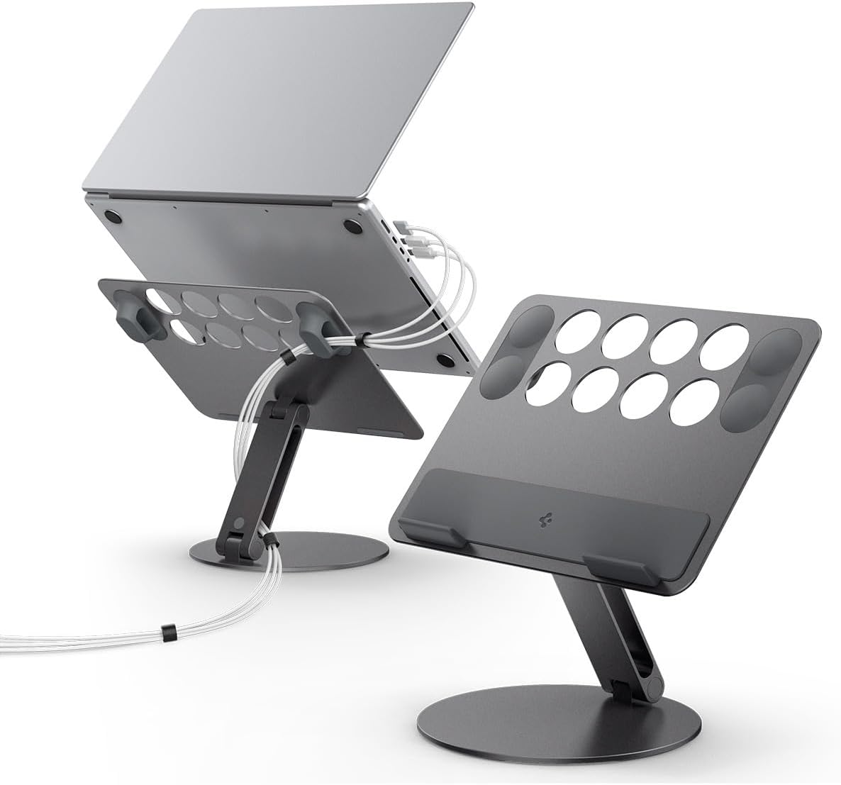 Spigen Soporte ajustable para laptop con ventilación