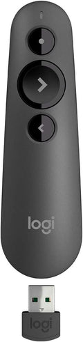 Logitech Presentador inalámbrico R500s PowerPoint Clicker con puntero láser
