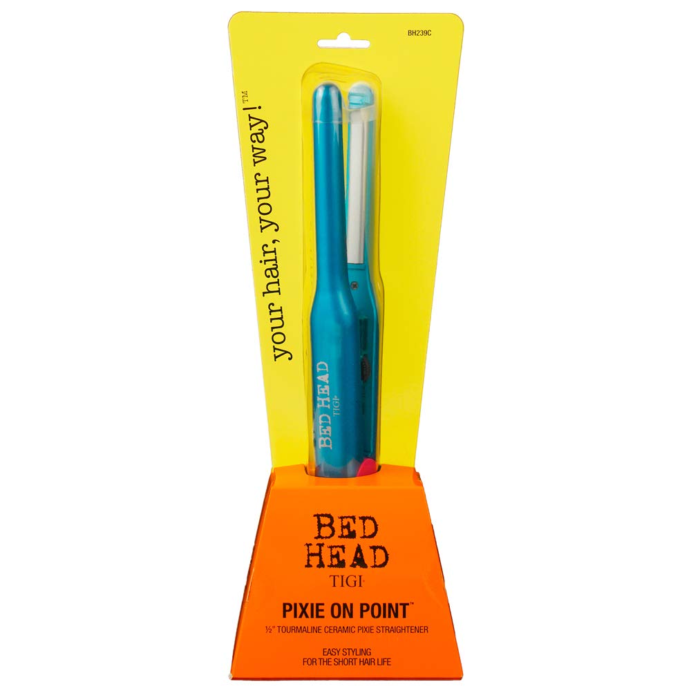 Bed Head Pixie - Plancha de 1\/2", ideal para cabello corto, fl...