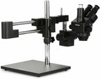 AmScope SM-4TZZ-B - Microscopio estéreo trinocular con zoom, color negro