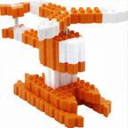 Paquete económico de bloques de construcción STEM de color naranja brillante, 102 piezas, a partir de 3 años