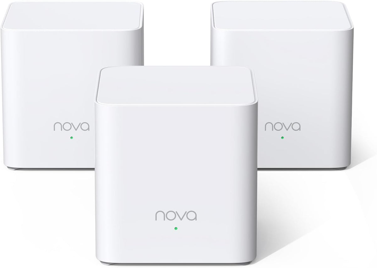 Tenda AX1500 Mesh WiFi 6 Sistema Nova MX3, Paquete de 3, WIFI 6 AX1500 MX3