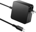 Adaptador de corriente USB C compatible con HP - 65 W y 45 W, soporta Spectre x360, Elite x2, Envy x360 y más
