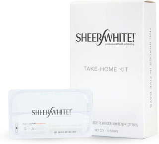 Sheer White! Tiras blanqueadoras de dientes \u2013 Fórmula de fuerz...