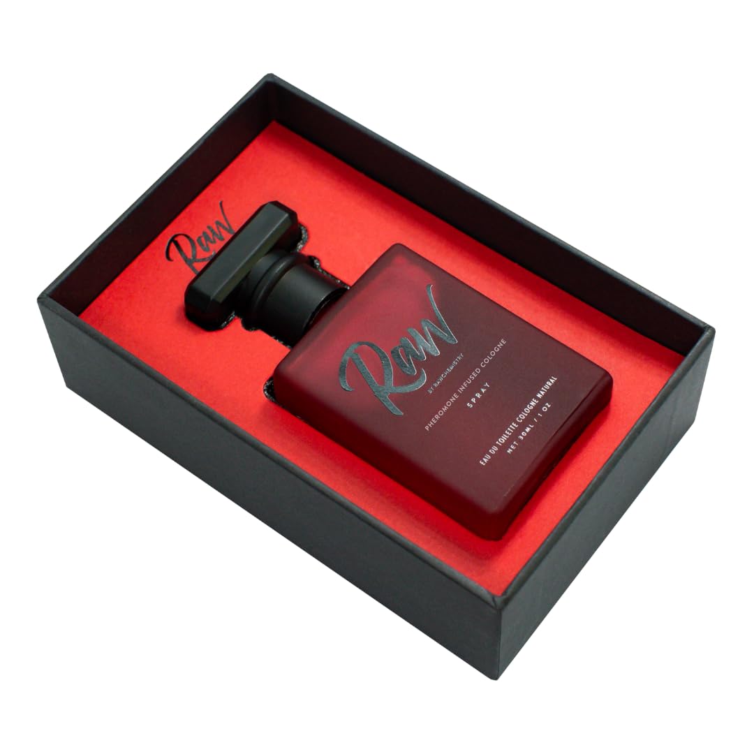 RawChemistry Colonia con Feromonas Raw para Hombres \u2013 Spray de...