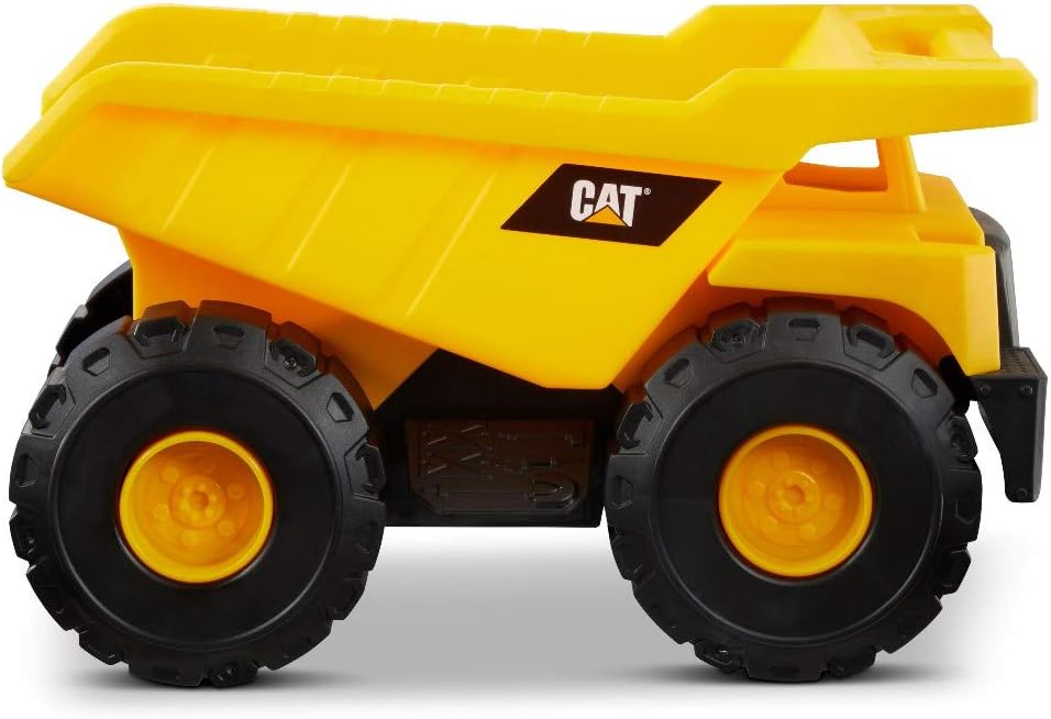 CAT Juguetes de construcción, juguete de camión volquete de 15 pulg...