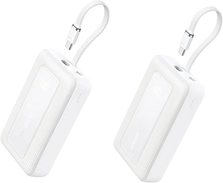 Anker Banco de energía de 30 W y 45 W y 20,000 mAh con cable USB-C...