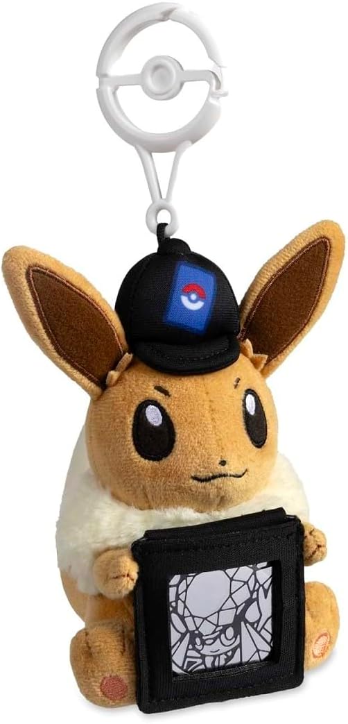 Pokémon Centro TCG Llavero de peluche con pantalla de