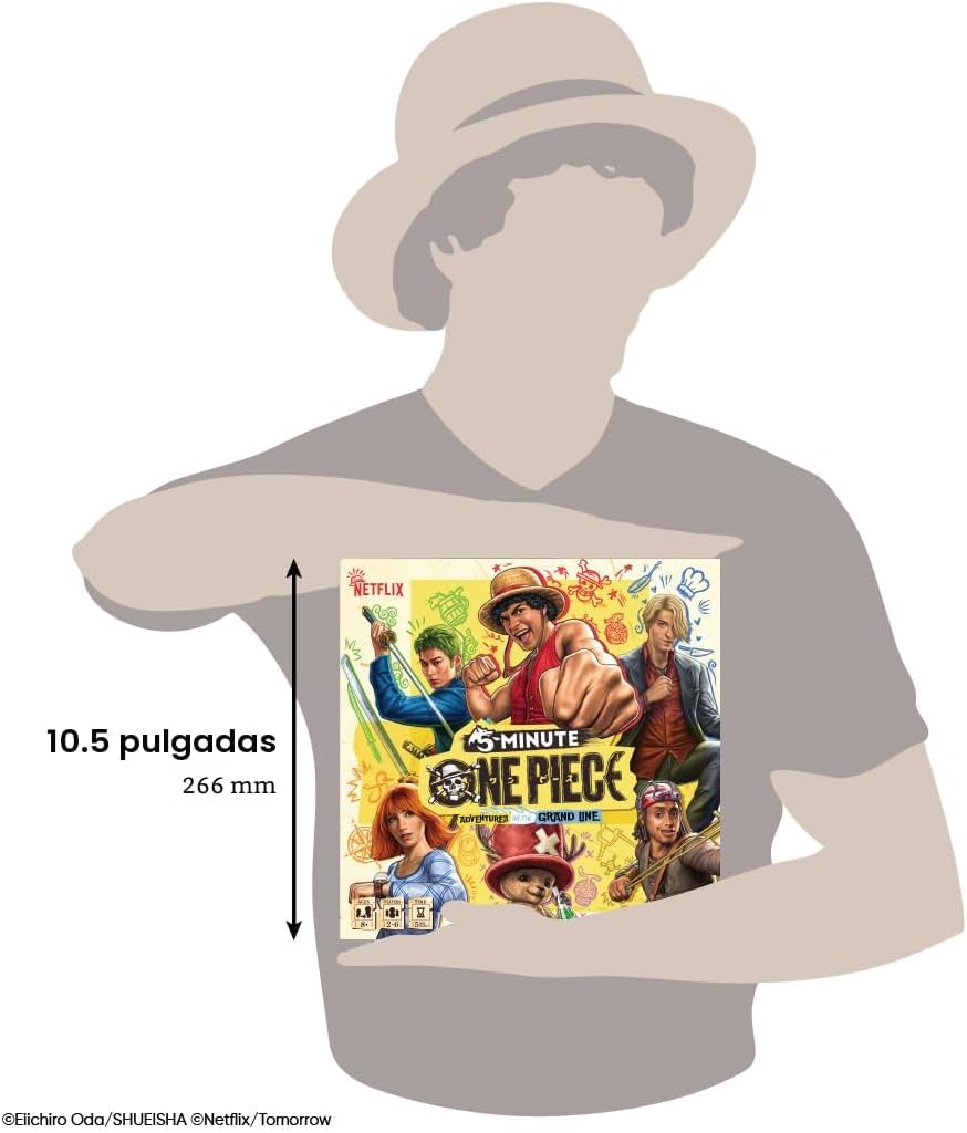 Juego de cartas de una pieza de 5 minutos: aventura pirata cooperativa en