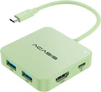 ACASIS USB C Hub 10Gbps, USB C a 4K 60Hz Adaptador HDMI para Laptop/MacBook